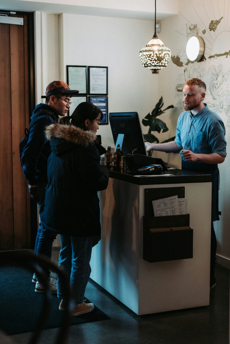 hotel check in temporary accomodatino options public sector