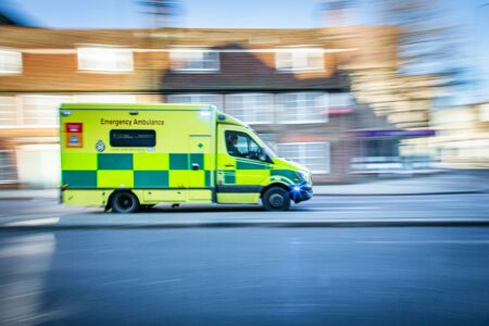 blue light ambulance