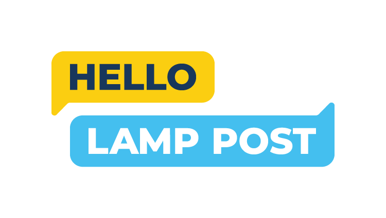 Hello Lamp Post logo