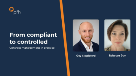 From compliant to controlled: contract management in practice webinar